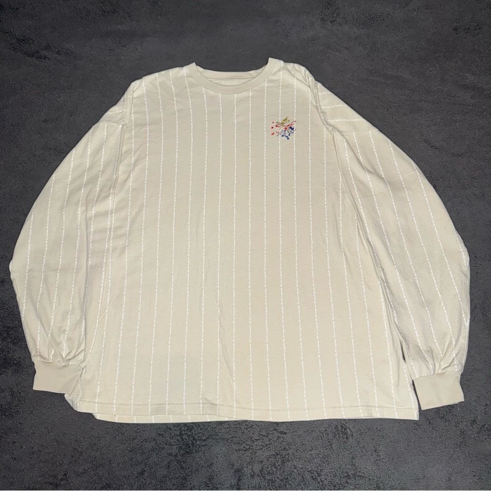 Puma Men's Off-White Long Sleeve Tee